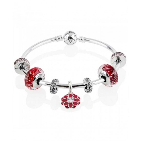 Pandora Bangle-Oriental Bloom Complete Jewelry