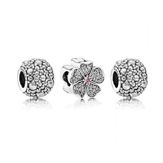 Pandora Charm-Sparkling Blossom Jewelry