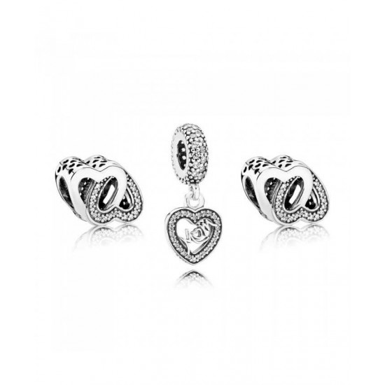 Pandora Charm-Entwined Love Jewelry