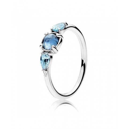 Pandora Ring-Patterns Of Frost Ice Drops Jewelry