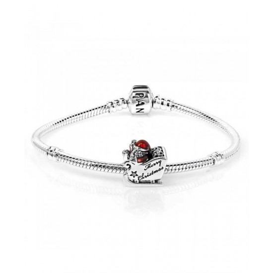 Pandora Bracelet-Sleighing Santa Complete Jewelry