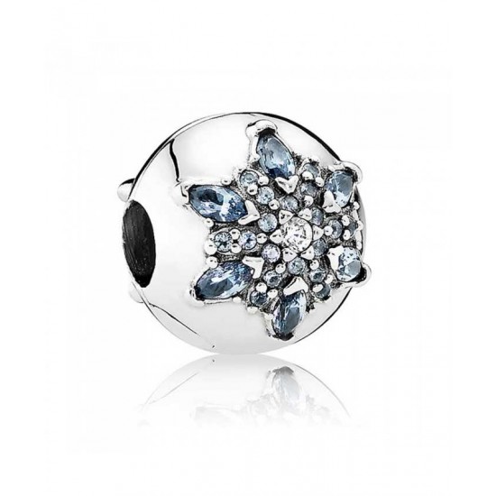Pandora Charm-Crystallised Snowflake Jewelry