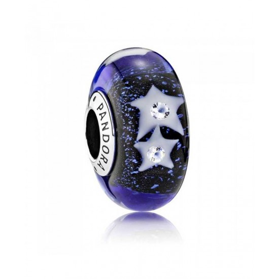 Pandora Charm-Night Sky Murano Glass Jewelry