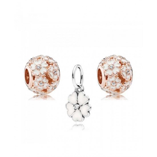 Pandora Charm-Rose Primrose Jewelry