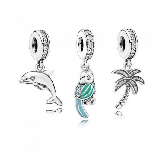 Pandora Charm-Oceanic Paradise Jewelry