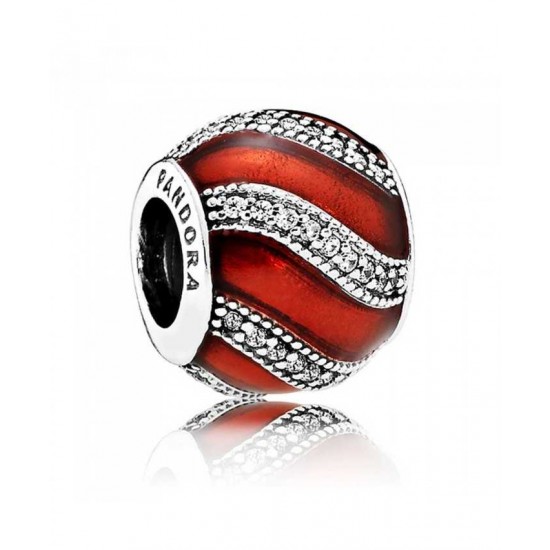 Pandora Charm-Red Adornment Jewelry