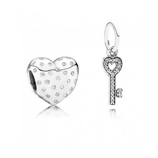 Pandora Charm-Key To My Heart Jewelry