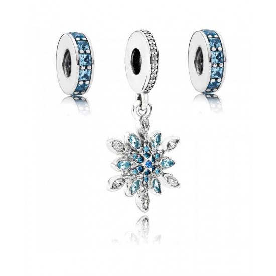 Pandora Charm-Crystallised Sky Jewelry