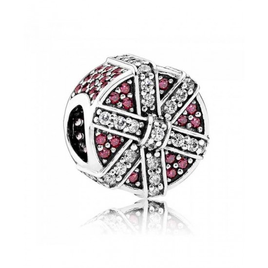 Pandora Charm-Red Shimme Jewelry