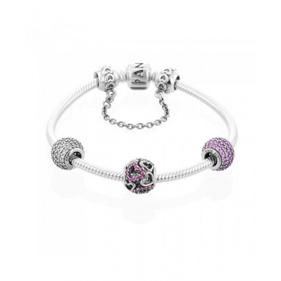 Pandora Bracelet-All My Heart Complete Jewelry