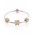 Pandora Bracelet-Rose Sparkling Butterfly Complete Jewelry