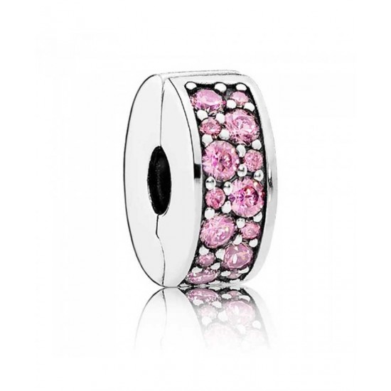Pandora Clip-Pink Shining Elegance Jewelry