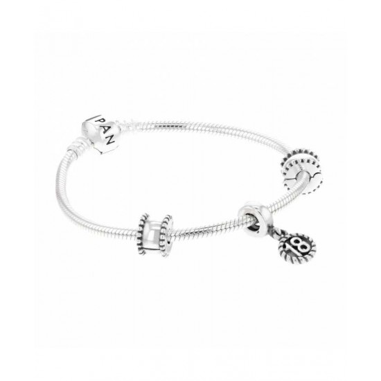 Pandora Bracelet-Silver 18th Celebration Complete Jewelry