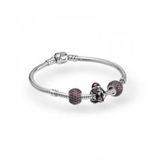 Pandora Bracelet-Sparkling Santa Complete Jewelry