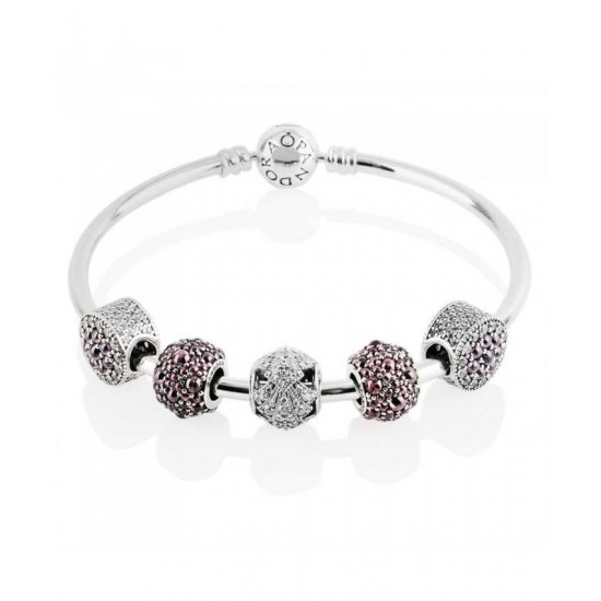 Pandora Bracelet-Oriental Fan Complete Bangle Jewelry