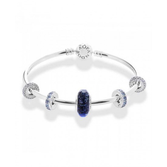 Pandora Bangle-Advertised Arctic Breeze Complete Jewelry