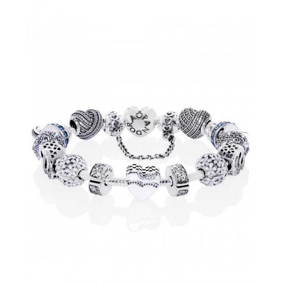Pandora Bracelet-Silver Our Special Day Complete Jewelry