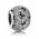 Pandora Charm-Silver Cubic Zirconia Cut Out Butterflies Jewelry