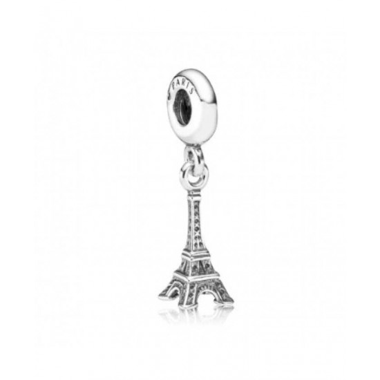 Pandora Charm-Silver National Icon Eiffel Tower Jewelry