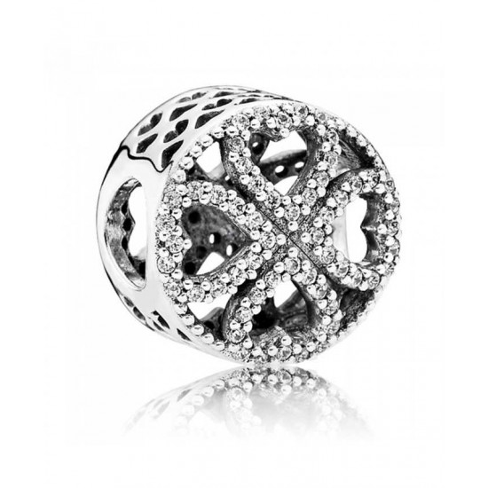 Pandora Charm-Silver Petals Of Love Jewelry