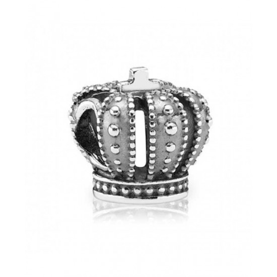 Pandora Charm-Sterling Silver Crown Jewelry