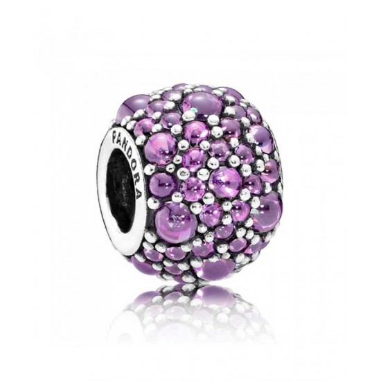 Pandora Charm-Purple ShimmeRing Jewelry