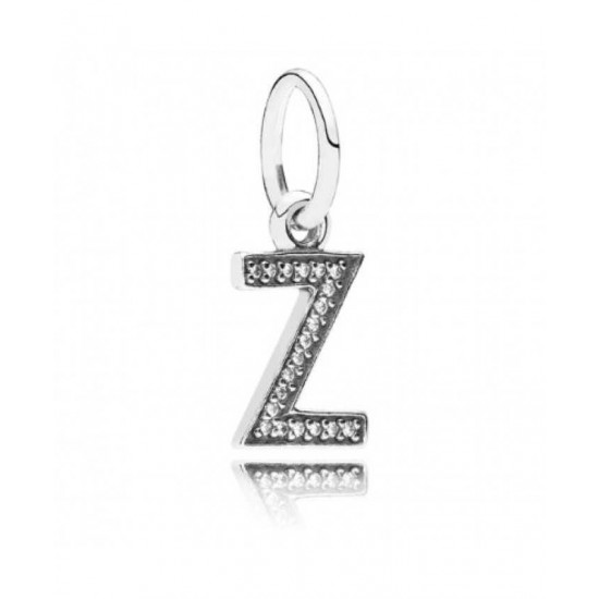 Pandora Charm-Sparkling Alphabet Z Pendant Jewelry