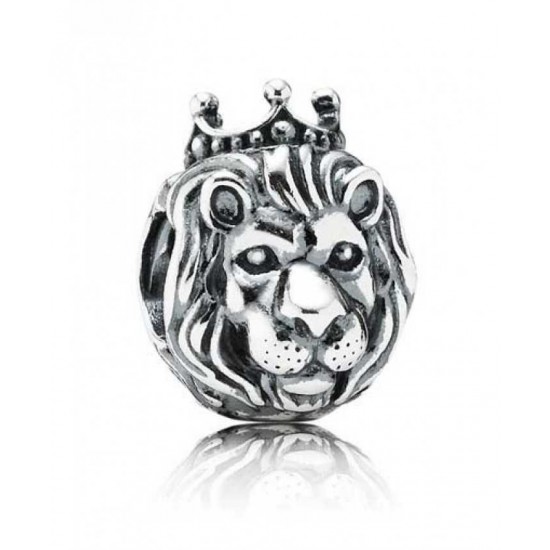 Pandora Charm-Silver Lion Head Jewelry
