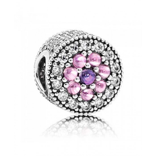 Pandora Charm-Dazzling Floral Jewelry