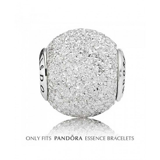 Pandora Charm-Essence Silver Sparkle Wisdom Bead Jewelry
