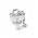 Pandora Charm-Silver Heart Lock And Key Bead Jewelry