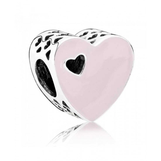 Pandora Charm-Silver Sweet Love Enamel Jewelry