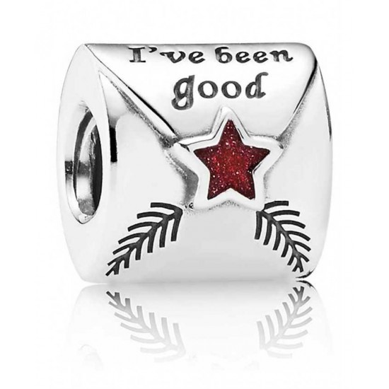 Pandora Charm-Silver Letter To Father Christmas Jewelry