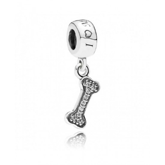 Pandora Charm-Dog Bone Pendant Jewelry