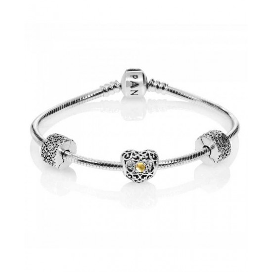 Pandora Bracelet-November Birthstone Complete Jewelry