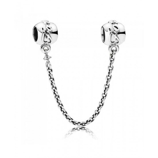 Pandora Safety Chain-Silver Family Ties Jewelry