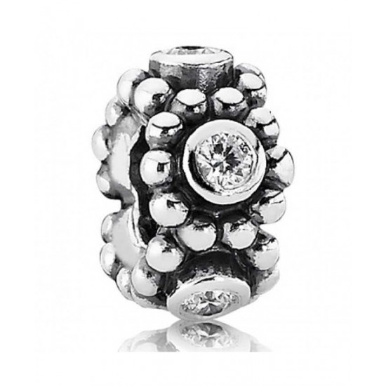 Pandora Spacer-Silver Romance Cz Jewelry