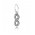 Pandora Charm-Silver Cubic Zirconia Infinity Dropper Jewelry