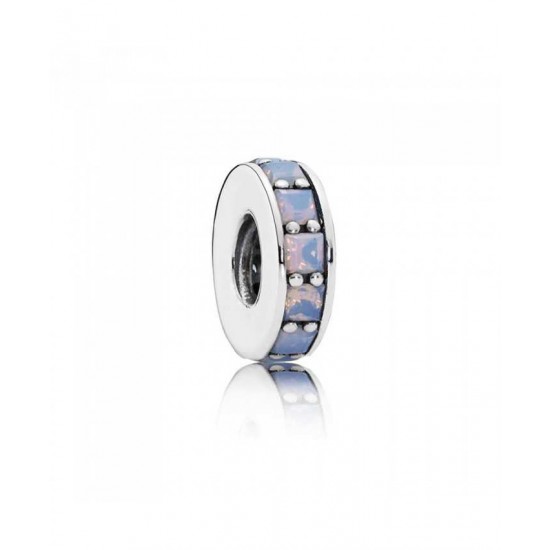 Pandora Spacer-Silver Opalescent Eternity Jewelry