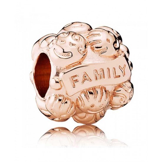 Pandora Charm-Rose Family Jewelry