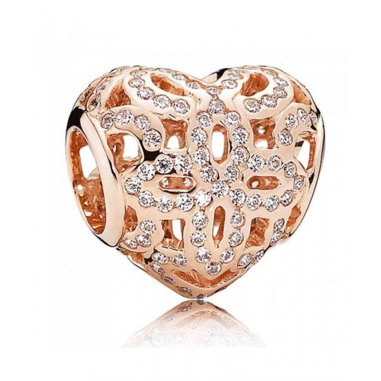 Pandora Charm-Rose Love And Appreciation Jewelry