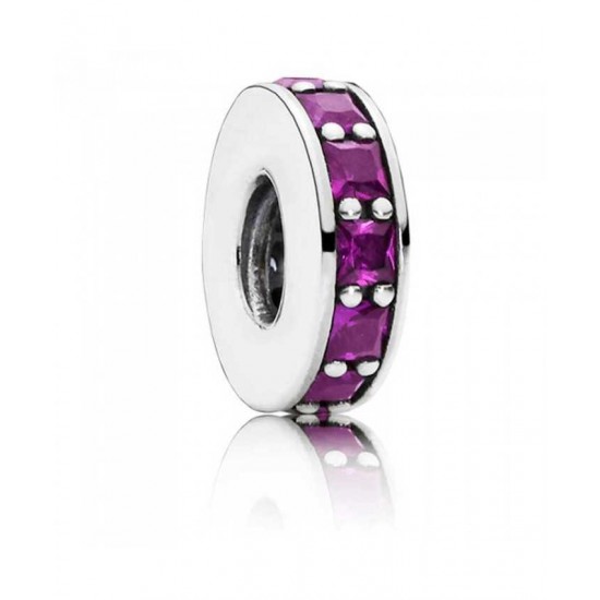 Pandora Spacer-Silver Royal Purple Eternity Jewelry