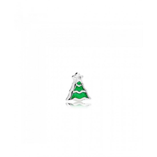 Pandora Charm-Christmas Tree Petite Locket Jewelry