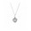 Pandora Necklace-Silver Sparkling Love Jewelry