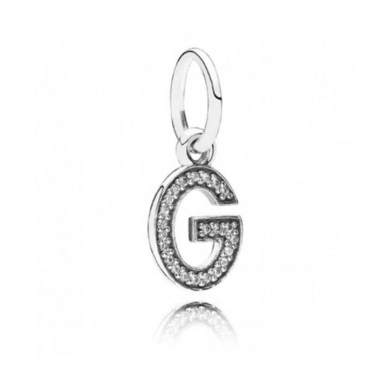 Pandora Pendant-Sparkling Alphabet G Jewelry