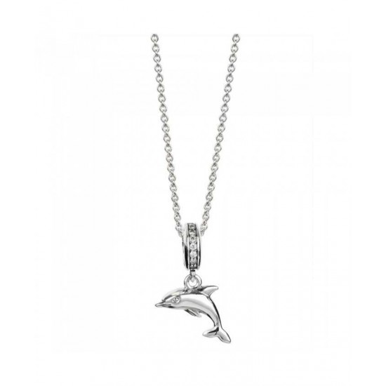 Pandora Necklace-Silver Dolphin Jewelry