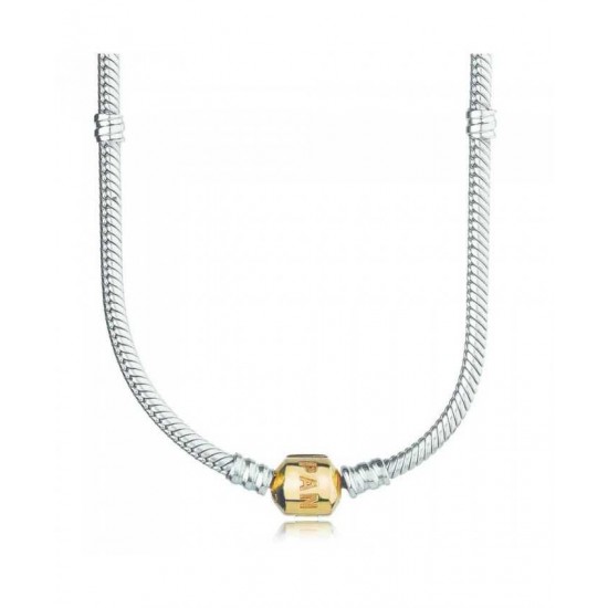 Pandora Necklace-Silver 50cm 14ct Clasp Jewelry