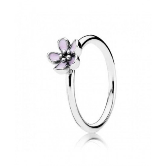 Pandora Ring-Silver Cherry Blossom Flower Jewelry