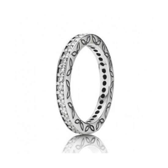 Pandora Ring-Silver Full Eternity Cubic Zirconia Jewelry