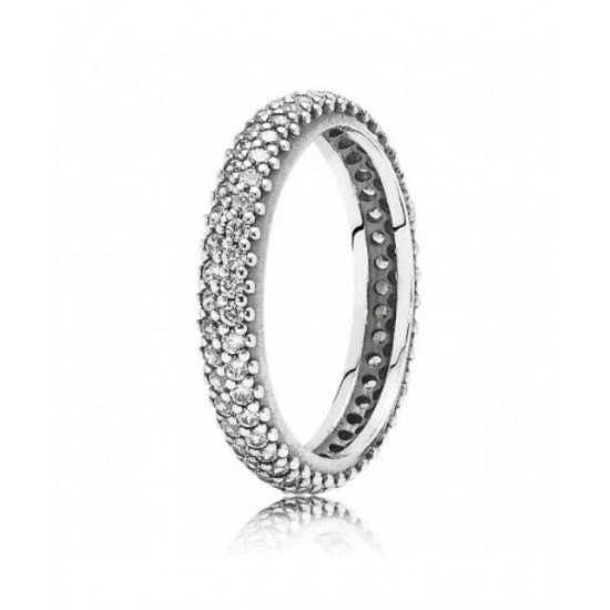 Pandora Ring-Sparkling Curve Jewelry